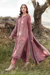 Maria B 3 Piece stitched Printed Linen Suit MPT-2404-A