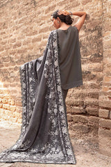 Maria B 3 Piece stitched Printed Linen Suit MPT-2408-B