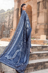 Maria B 3 Piece stitched Printed Linen Suit MPT-2404-B