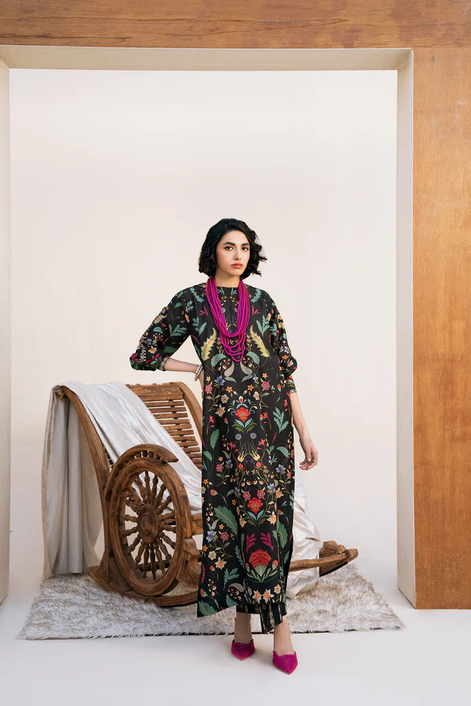 Bon Soir Silk Pret  Primrose black 3 piece