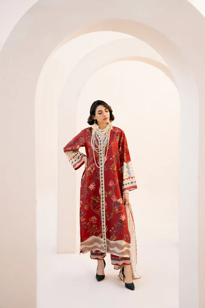 Bon Soir Silk Pret  Silk Scarlet 3 piece